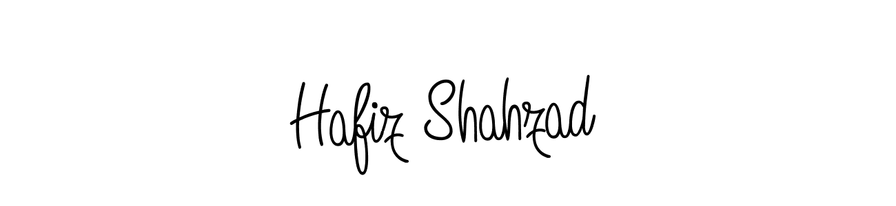 Design your own signature with our free online signature maker. With this signature software, you can create a handwritten (Angelique-Rose-font-FFP) signature for name Hafiz Shahzad. Hafiz Shahzad signature style 5 images and pictures png