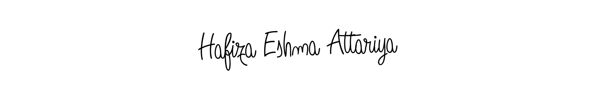 Make a beautiful signature design for name Hafiza Eshma Attariya. Use this online signature maker to create a handwritten signature for free. Hafiza Eshma Attariya signature style 5 images and pictures png