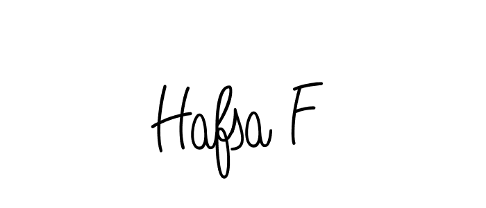 Make a beautiful signature design for name Hafsa F. Use this online signature maker to create a handwritten signature for free. Hafsa F signature style 5 images and pictures png