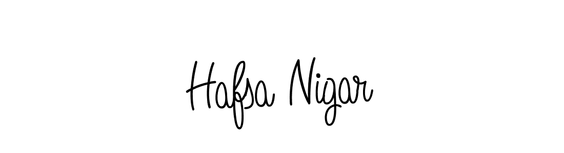 Here are the top 10 professional signature styles for the name Hafsa Nigar. These are the best autograph styles you can use for your name. Hafsa Nigar signature style 5 images and pictures png