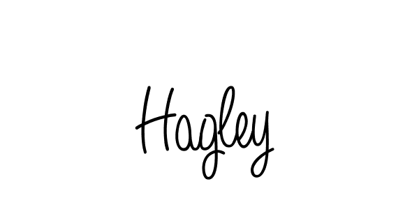 Design your own signature with our free online signature maker. With this signature software, you can create a handwritten (Angelique-Rose-font-FFP) signature for name Hagley. Hagley signature style 5 images and pictures png