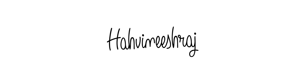 Hahvineeshraj stylish signature style. Best Handwritten Sign (Angelique-Rose-font-FFP) for my name. Handwritten Signature Collection Ideas for my name Hahvineeshraj. Hahvineeshraj signature style 5 images and pictures png