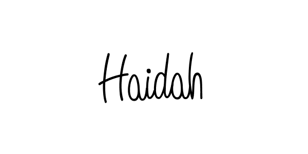 Also You can easily find your signature by using the search form. We will create Haidah name handwritten signature images for you free of cost using Angelique-Rose-font-FFP sign style. Haidah signature style 5 images and pictures png