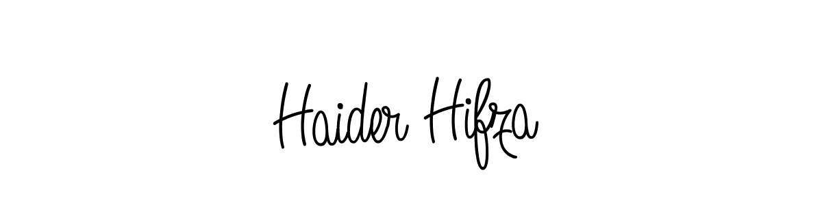 It looks lik you need a new signature style for name Haider Hifza. Design unique handwritten (Angelique-Rose-font-FFP) signature with our free signature maker in just a few clicks. Haider Hifza signature style 5 images and pictures png