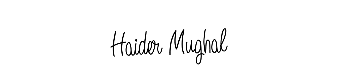 Angelique-Rose-font-FFP is a professional signature style that is perfect for those who want to add a touch of class to their signature. It is also a great choice for those who want to make their signature more unique. Get Haider Mughal name to fancy signature for free. Haider Mughal signature style 5 images and pictures png