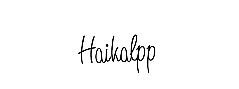 Create a beautiful signature design for name Haikalpp. With this signature (Angelique-Rose-font-FFP) fonts, you can make a handwritten signature for free. Haikalpp signature style 5 images and pictures png