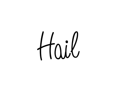 Create a beautiful signature design for name Hail. With this signature (Angelique-Rose-font-FFP) fonts, you can make a handwritten signature for free. Hail signature style 5 images and pictures png