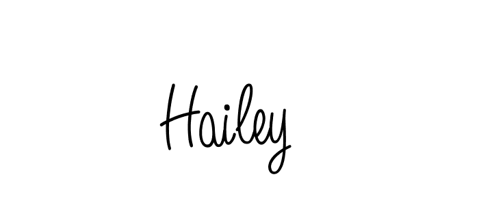 How to make Hailey  signature? Angelique-Rose-font-FFP is a professional autograph style. Create handwritten signature for Hailey  name. Hailey  signature style 5 images and pictures png