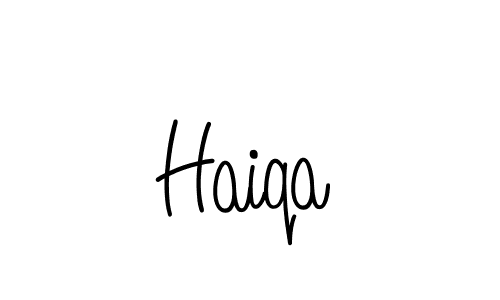 You can use this online signature creator to create a handwritten signature for the name Haiqa. This is the best online autograph maker. Haiqa signature style 5 images and pictures png