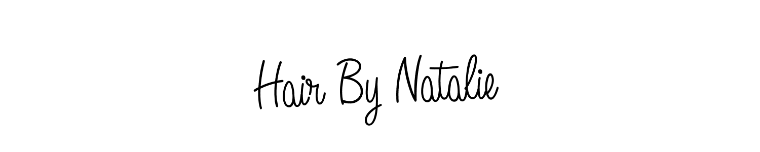 This is the best signature style for the Hair By Natalie name. Also you like these signature font (Angelique-Rose-font-FFP). Mix name signature. Hair By Natalie signature style 5 images and pictures png