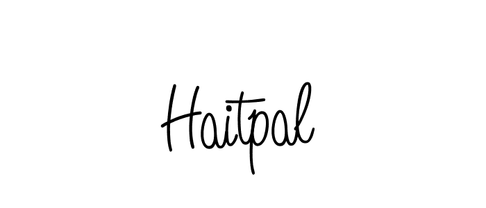 Haitpal stylish signature style. Best Handwritten Sign (Angelique-Rose-font-FFP) for my name. Handwritten Signature Collection Ideas for my name Haitpal. Haitpal signature style 5 images and pictures png