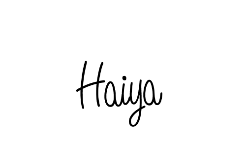 You can use this online signature creator to create a handwritten signature for the name Haiya. This is the best online autograph maker. Haiya signature style 5 images and pictures png