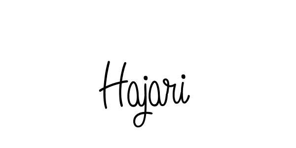 Also we have Hajari name is the best signature style. Create professional handwritten signature collection using Angelique-Rose-font-FFP autograph style. Hajari signature style 5 images and pictures png