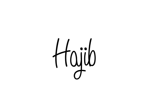 Make a beautiful signature design for name Hajib. Use this online signature maker to create a handwritten signature for free. Hajib signature style 5 images and pictures png