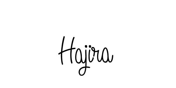 How to make Hajira name signature. Use Angelique-Rose-font-FFP style for creating short signs online. This is the latest handwritten sign. Hajira signature style 5 images and pictures png