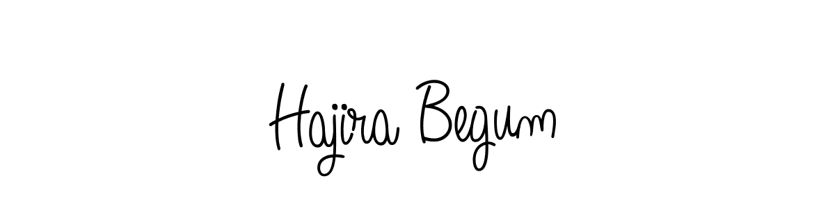 Once you've used our free online signature maker to create your best signature Angelique-Rose-font-FFP style, it's time to enjoy all of the benefits that Hajira Begum name signing documents. Hajira Begum signature style 5 images and pictures png