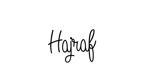 Create a beautiful signature design for name Hajraf. With this signature (Angelique-Rose-font-FFP) fonts, you can make a handwritten signature for free. Hajraf signature style 5 images and pictures png