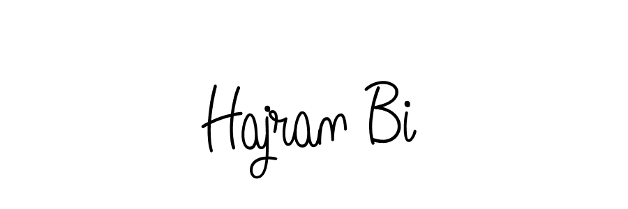 Once you've used our free online signature maker to create your best signature Angelique-Rose-font-FFP style, it's time to enjoy all of the benefits that Hajran Bi name signing documents. Hajran Bi signature style 5 images and pictures png