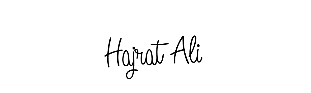 The best way (Angelique-Rose-font-FFP) to make a short signature is to pick only two or three words in your name. The name Hajrat Ali include a total of six letters. For converting this name. Hajrat Ali signature style 5 images and pictures png