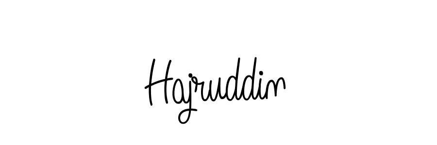 Make a beautiful signature design for name Hajruddin. Use this online signature maker to create a handwritten signature for free. Hajruddin signature style 5 images and pictures png