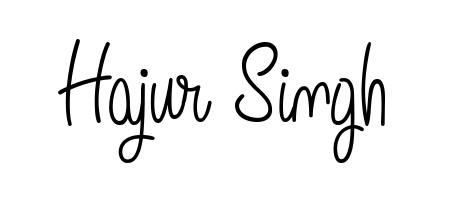 Discover the perfect balance of readability and style for Hajur Singh with Angelique-Rose-font-FFP font. Create your dream signature today. Hajur Singh signature style 5 images and pictures png