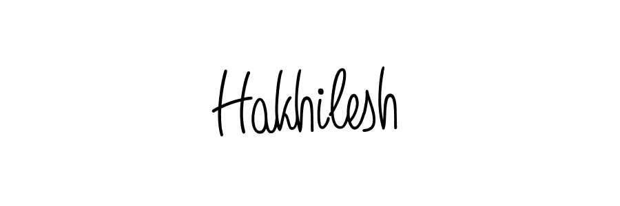 Make a beautiful signature design for name Hakhilesh. Use this online signature maker to create a handwritten signature for free. Hakhilesh signature style 5 images and pictures png