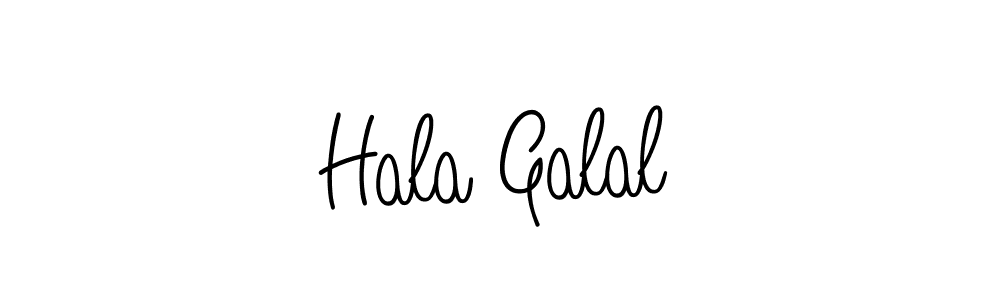 Best and Professional Signature Style for Hala Galal. Angelique-Rose-font-FFP Best Signature Style Collection. Hala Galal signature style 5 images and pictures png
