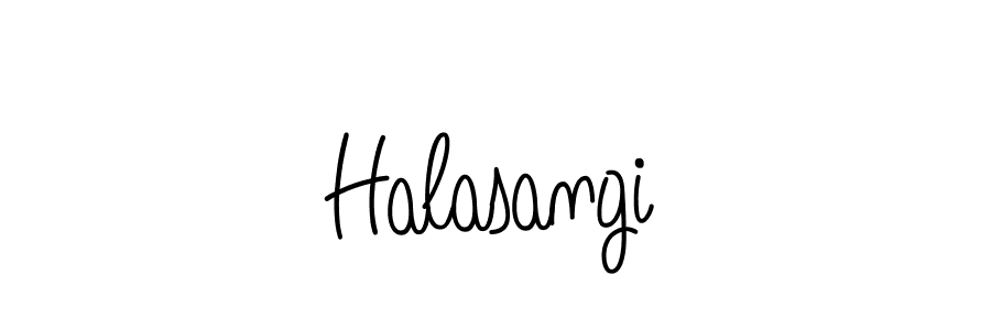 Here are the top 10 professional signature styles for the name Halasangi. These are the best autograph styles you can use for your name. Halasangi signature style 5 images and pictures png
