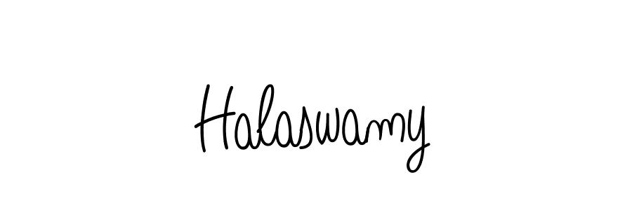 Make a beautiful signature design for name Halaswamy. Use this online signature maker to create a handwritten signature for free. Halaswamy signature style 5 images and pictures png