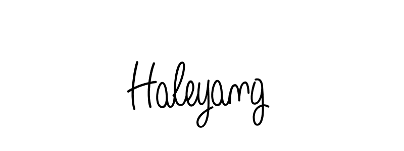 if you are searching for the best signature style for your name Haleyang. so please give up your signature search. here we have designed multiple signature styles  using Angelique-Rose-font-FFP. Haleyang signature style 5 images and pictures png