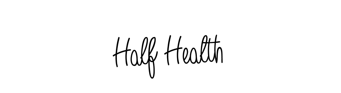 Make a short Half Health signature style. Manage your documents anywhere anytime using Angelique-Rose-font-FFP. Create and add eSignatures, submit forms, share and send files easily. Half Health signature style 5 images and pictures png