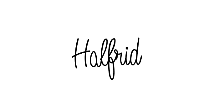 Make a beautiful signature design for name Halfrid. Use this online signature maker to create a handwritten signature for free. Halfrid signature style 5 images and pictures png