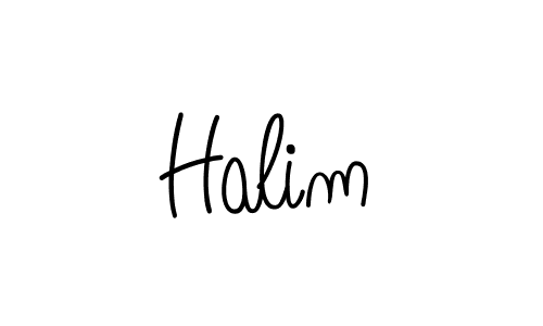 Halim stylish signature style. Best Handwritten Sign (Angelique-Rose-font-FFP) for my name. Handwritten Signature Collection Ideas for my name Halim. Halim signature style 5 images and pictures png