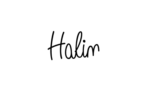 The best way (Angelique-Rose-font-FFP) to make a short signature is to pick only two or three words in your name. The name Halin include a total of six letters. For converting this name. Halin signature style 5 images and pictures png