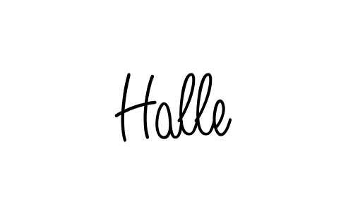 Also we have Halle name is the best signature style. Create professional handwritten signature collection using Angelique-Rose-font-FFP autograph style. Halle signature style 5 images and pictures png