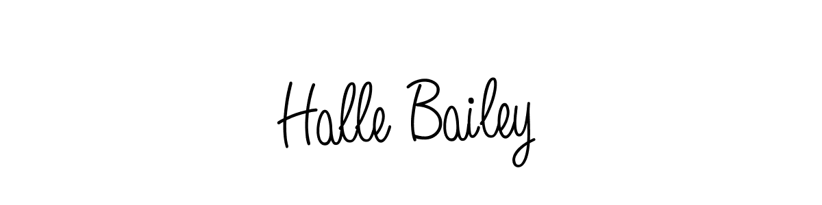 Make a beautiful signature design for name Halle Bailey. Use this online signature maker to create a handwritten signature for free. Halle Bailey signature style 5 images and pictures png