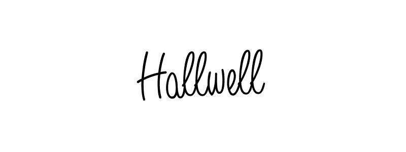 Angelique-Rose-font-FFP is a professional signature style that is perfect for those who want to add a touch of class to their signature. It is also a great choice for those who want to make their signature more unique. Get Hallwell name to fancy signature for free. Hallwell signature style 5 images and pictures png