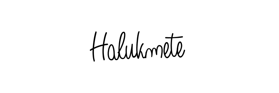 Use a signature maker to create a handwritten signature online. With this signature software, you can design (Angelique-Rose-font-FFP) your own signature for name Halukmete. Halukmete signature style 5 images and pictures png