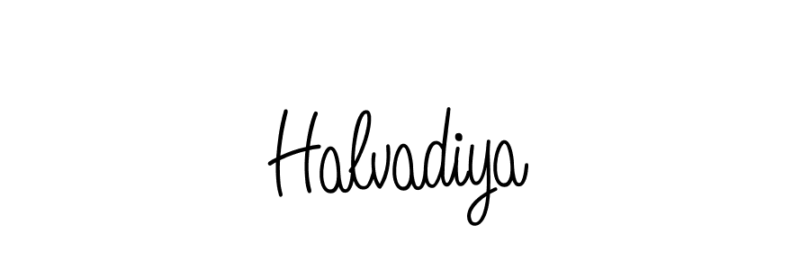 The best way (Angelique-Rose-font-FFP) to make a short signature is to pick only two or three words in your name. The name Halvadiya include a total of six letters. For converting this name. Halvadiya signature style 5 images and pictures png