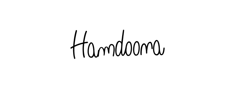 Once you've used our free online signature maker to create your best signature Angelique-Rose-font-FFP style, it's time to enjoy all of the benefits that Hamdoona name signing documents. Hamdoona signature style 5 images and pictures png