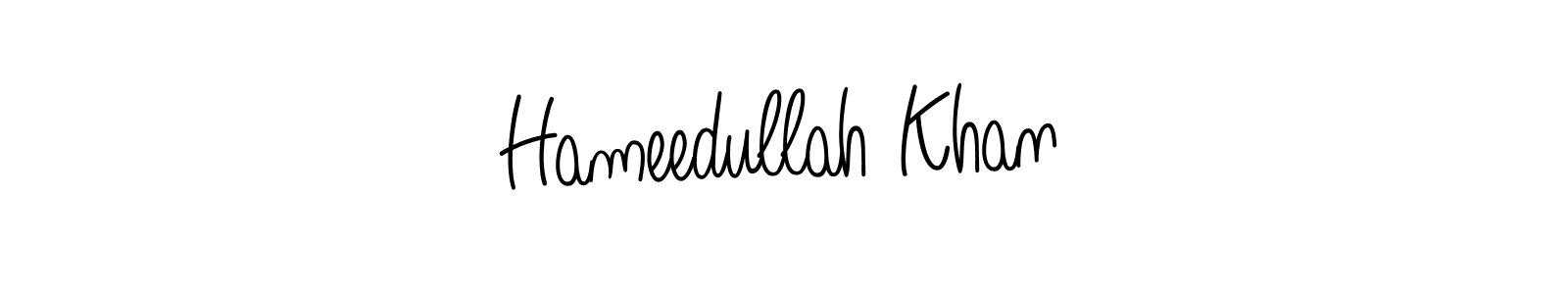 Once you've used our free online signature maker to create your best signature Angelique-Rose-font-FFP style, it's time to enjoy all of the benefits that Hameedullah Khan name signing documents. Hameedullah Khan signature style 5 images and pictures png