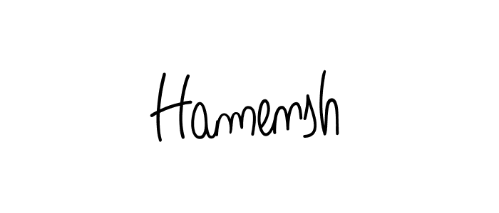 Here are the top 10 professional signature styles for the name Hamensh. These are the best autograph styles you can use for your name. Hamensh signature style 5 images and pictures png