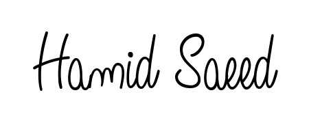 A classic penmanship look for Hamid Saeed. The Angelique-Rose-font-FFP font brings timeless elegance and confidence to every signed document. Hamid Saeed signature style 5 images and pictures png