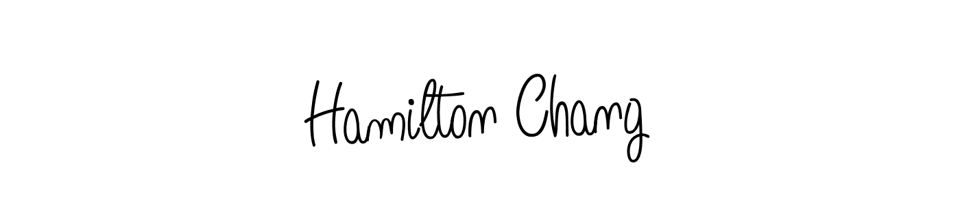 How to make Hamilton Chang signature? Angelique-Rose-font-FFP is a professional autograph style. Create handwritten signature for Hamilton Chang name. Hamilton Chang signature style 5 images and pictures png