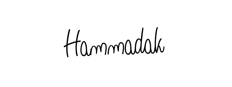 Once you've used our free online signature maker to create your best signature Angelique-Rose-font-FFP style, it's time to enjoy all of the benefits that Hammadak name signing documents. Hammadak signature style 5 images and pictures png