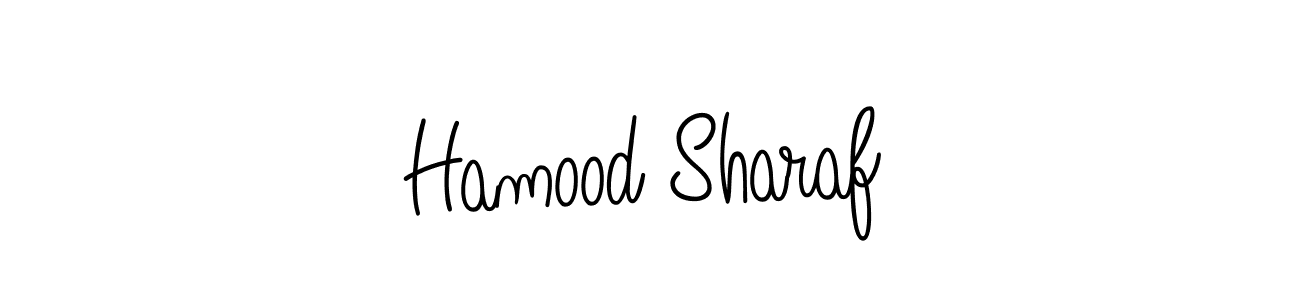 How to make Hamood Sharaf signature? Angelique-Rose-font-FFP is a professional autograph style. Create handwritten signature for Hamood Sharaf name. Hamood Sharaf signature style 5 images and pictures png