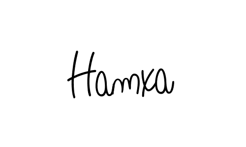 Design your own signature with our free online signature maker. With this signature software, you can create a handwritten (Angelique-Rose-font-FFP) signature for name Hamxa. Hamxa signature style 5 images and pictures png