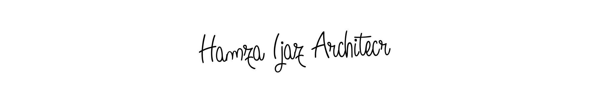 Make a short Hamza Ijaz Architecr signature style. Manage your documents anywhere anytime using Angelique-Rose-font-FFP. Create and add eSignatures, submit forms, share and send files easily. Hamza Ijaz Architecr signature style 5 images and pictures png