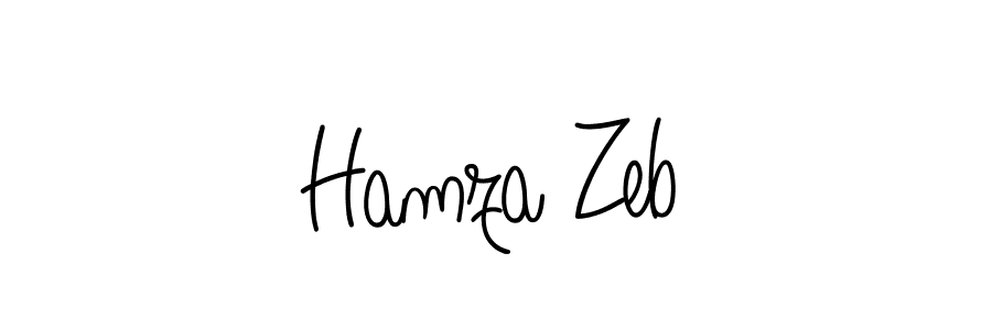 Also You can easily find your signature by using the search form. We will create Hamza Zeb name handwritten signature images for you free of cost using Angelique-Rose-font-FFP sign style. Hamza Zeb signature style 5 images and pictures png