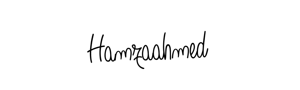 Angelique-Rose-font-FFP is a professional signature style that is perfect for those who want to add a touch of class to their signature. It is also a great choice for those who want to make their signature more unique. Get Hamzaahmed name to fancy signature for free. Hamzaahmed signature style 5 images and pictures png